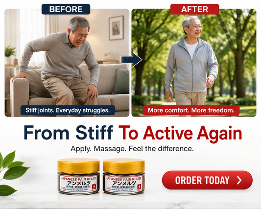 Japanese Pain Relief gel (Pack of Two) benefiting fast Comfort for Muscles & Joint Care