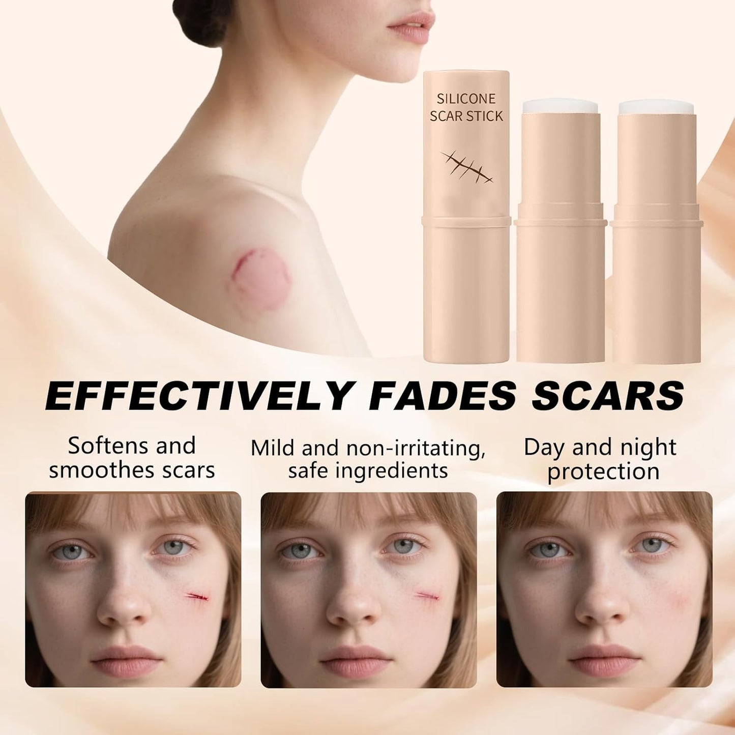 Silicon Scar Removal Stick✨to elevate you Daily Skin Care Recovery