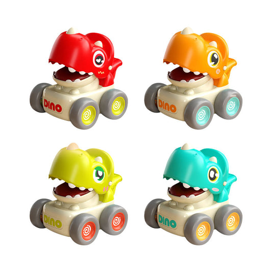 Press & Go Whistle Animals Car Toy